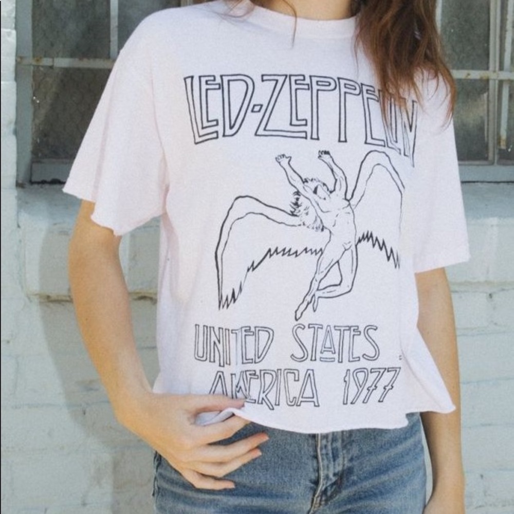 Brandy Melville Led Zeppelin Top